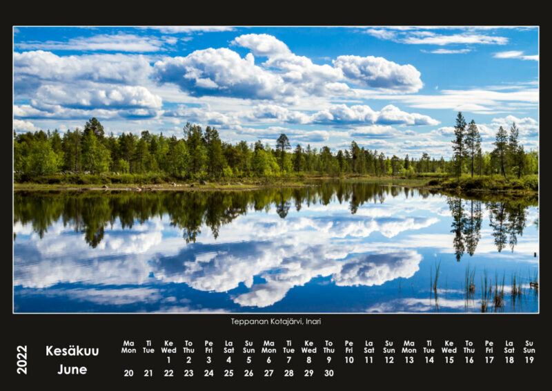 Calendar A Year in Lapland 2021